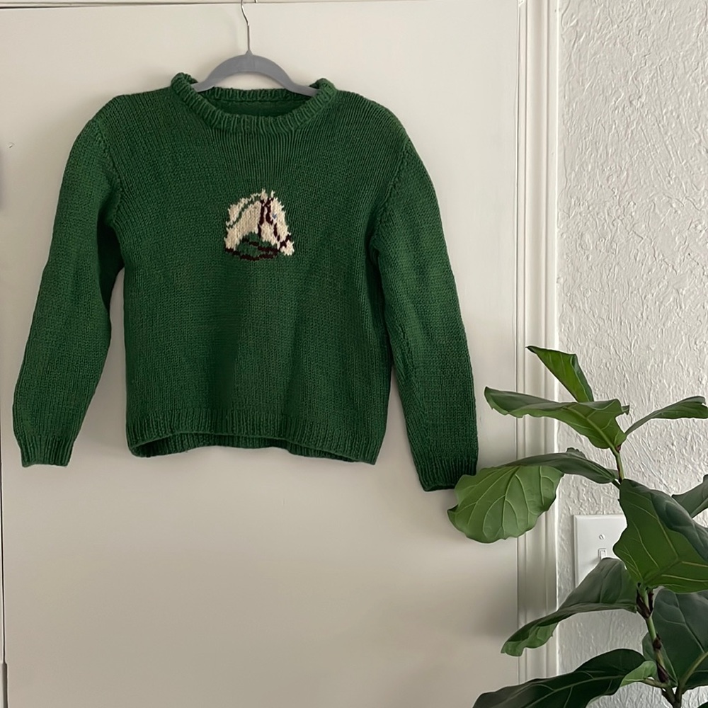 Vintage Horse Sweater (Lucky Vintage)